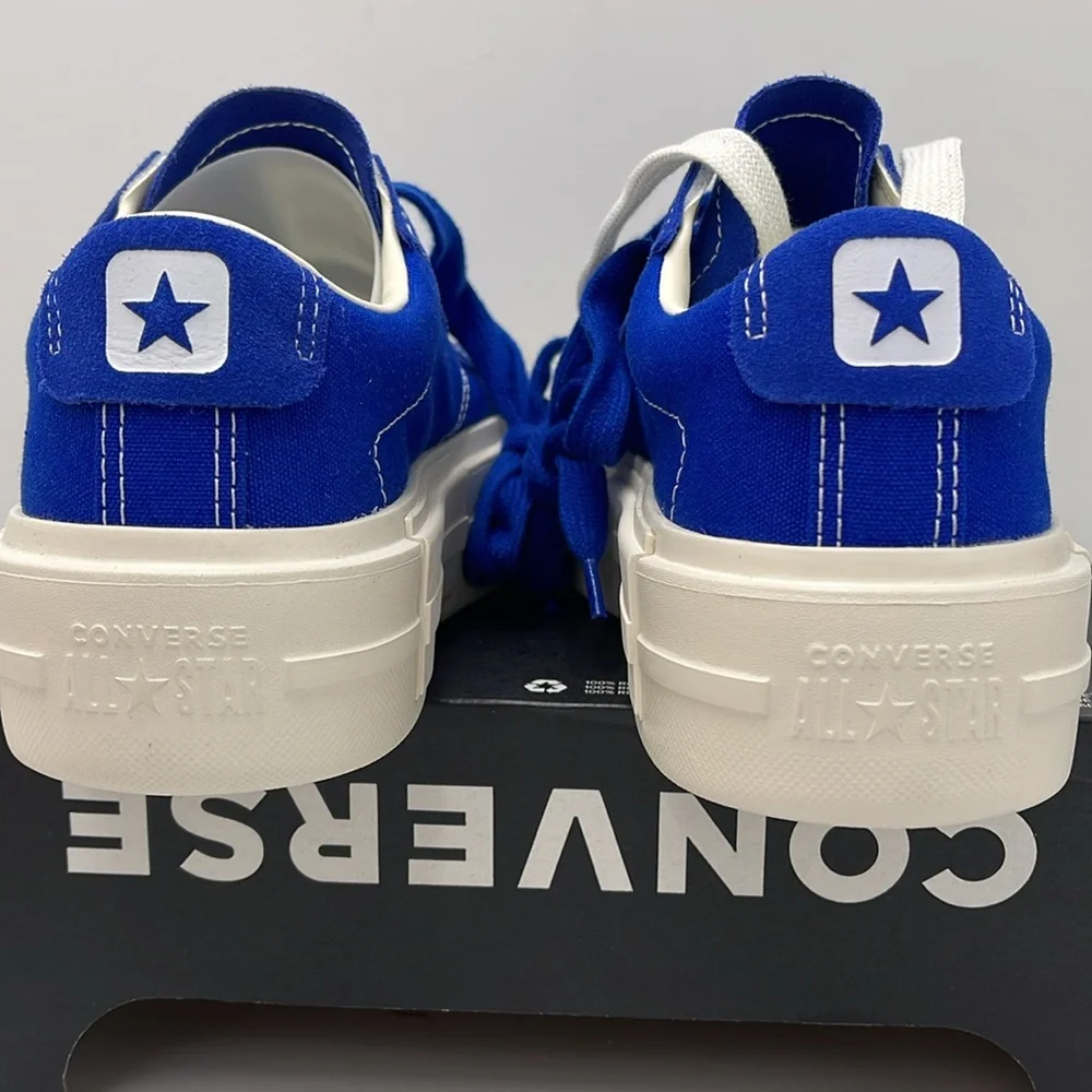 Converse WMNS CTAS CRUISE OX BLUE/WHITE/EGRET A10441C Platforms Sneakers